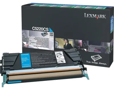 Produktbild von Lexmark Rückgabe-Tonerkassette C522, C524 Cyan 3.000 Seiten