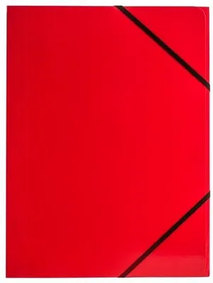 Immagine prodotto di Cartella con elastico A4 350g rosso