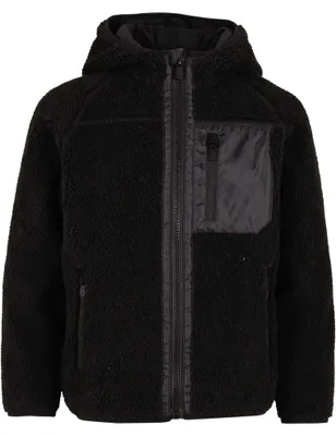 Immagine prodotto di Giacca con cappuccio Brandit Kids Teddyfl, taglia: 122/128, colore: nero