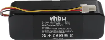 Produktbild von vhbw Akku Ersatz für Samsung AP5576883, DJ96-00113C, DJ63-01050A, AP5579205, DJ96-00113A, DJ96-00116B für Staubsauger (3000 mAh, 14,4 V, Li-Ion)