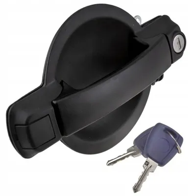 Immagine prodotto di 735305589 Maniglia esterna per portellone posteriore Fiat, Doblo Mk1, due porte + chiave
