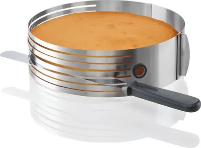 Produktbild von Kuchenheber / Tortenboden-Schneidhilfe ERNESTO®, aus Edelstahl