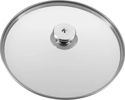 Produktbild von KLAMER Pfannendeckel 28 cm, Edelstahl Universal-Pfannendeckel für Pfannen und Töpfe, Glasdeckel spülmaschinengeeignet mit Überlaufschutz, Topfdeckel