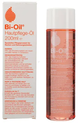 Produktbild von Bi-Oil spezielles Hautpflegeöl 200 ml hilft bei Dehnungsstreifen & Narben - Hilfe bei trockener Haut & bei ungleichmäßiger Hauttönung
