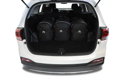 Produktbild von Kia Sorento 2014-2019 Kofferraumtaschen Set 5 Stk