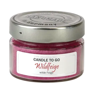 Produktbild von Candle Factory Candle to go, Zylinder, Rose, Feigenbaum, 20 h, 1 Stück(e)