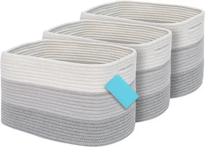 Produktbild von Aufbewahrungsboxen Set – 3 Grautöne – Praktische Aufbewahrung für Schrank und Regal