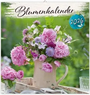 Produktbild von Trötsch Broschürenkalender Blumenkalender 2026