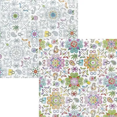 Productafbeelding van Assortiment kadopapier cadeaupapier inpakpapier - 100 x 70 cm - 8 rollen