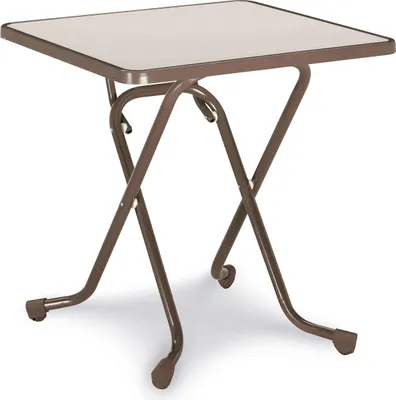 Image de Madrid - Table pliante carrée 67x67 cm