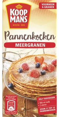 Immagine prodotto di Koopmans Mix per pancake multicereali 400g - Preparato per pancake sano e versatile