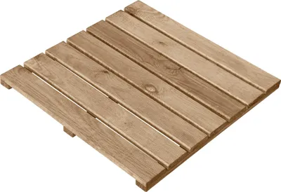 Produktbild von Holzfliese Kiefer 50 x 50 x 3 cm kesseldruckimprägniert 1 Stück