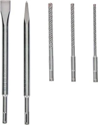 Produktbild von PRO SDS plus-4C Meißel- und Bohrersatz, 5-tlg