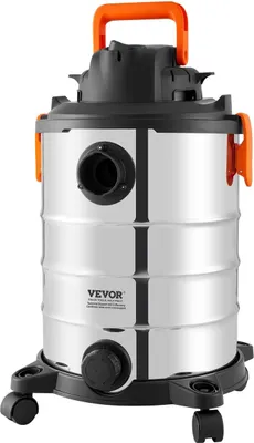 Produktbild von Wet/Dry Shop Vacuum Vac 30L 6 Peak HP w/ Nozzle Stainless Steel Silver