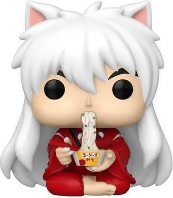 Produktbild von Inuyasha POP! Animation Vinyl Figur Inuyasha(Eating) 9 cm