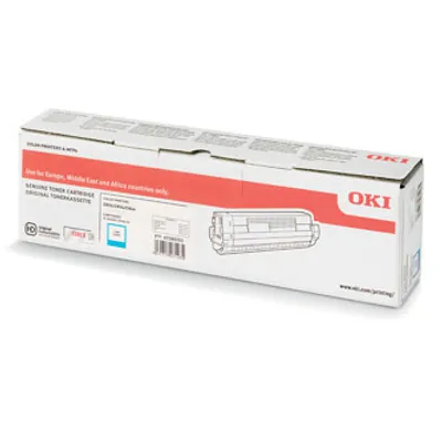 Immagine prodotto di Toner OKI C824      cyan       5.000 Seiten         47095703