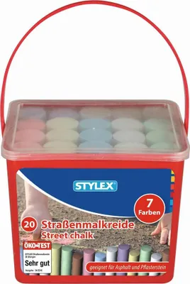 Produktbild von Stylex 48104, 20 Stück(e), Mehrfarbig, 7 Farben
