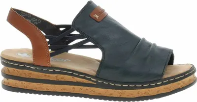 Obrázek produktu pro Dámské sandály Rieker 62962-14 blau kombi 41