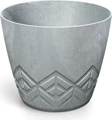 Produktbild von ARECO CONCRETE EFFECT Blumentopf 15,8 cm - Farbe: Beton