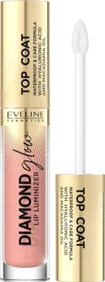 Produktbild von Eveline Lippen-Topcoat mit Hyaluronsäure, Farbton 13 Peach Fuzz, 4,5 ml