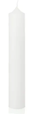 Produktbild von INNA-GLAS Stabkerze FRANZISKA, weiß, 30cm, Ø5cm, 64h -  Germany - Kaminkerze