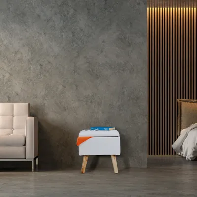Immagine prodotto di Sgabello con contenitore RD29604, bianco