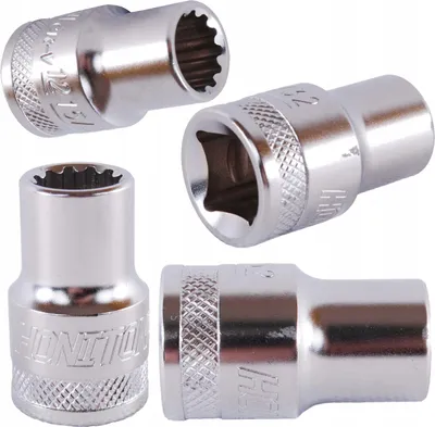 Obrázok produktu pre Nástrčný kľúč 1/2" 30 mm 12-hranný CrV HONIDRIVER HONITON H2430