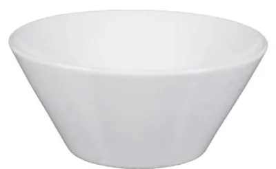 Productafbeelding van Napoli Conica, witte schaal, 24 cm; 250 cl - 6 stuks