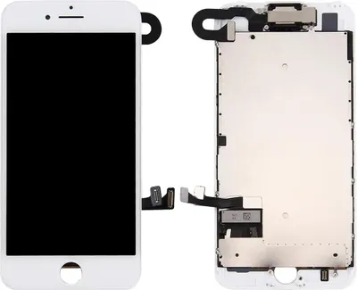 Produktbild von Komplettes iPhone 8/SE 2020 Display mit Ersatzteilen - Weiß
