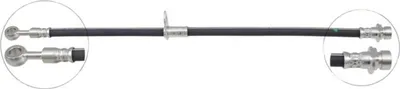 Produktbild von A.B.S. SL 4203 Bremsschlauch für HONDA PRELUDE III (BA)