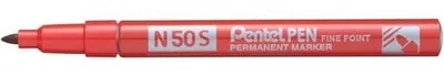 Image de Pentel N50S marqueur 1 pièce(s) Pointe ogive Rouge