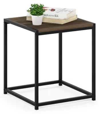 Productafbeelding van Furinno Camnus bijzettafel met 1 opbergruimte, hout, 40 x 40 x 45,29 cm