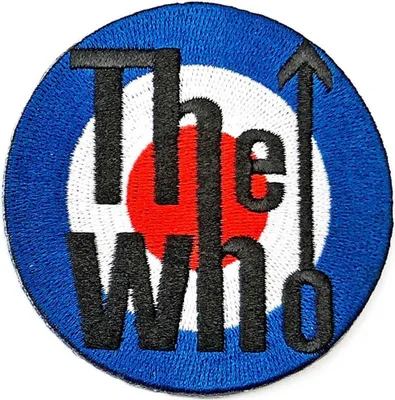Image de The Who - Cible - Ecusson à repasser Logo RO6494 (Taille unique) (Coloré)