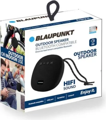 Obrázek produktu pro Reproduktory Bluetooth Blaupunkt - Výkonné a přenosné pro každou příležitost