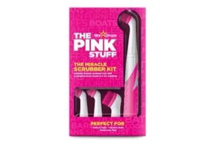 Produktbild von Stardrops The Pink Stuff The Miracle Scrubber Kit, 4 Reinigungsbürstenköpfe