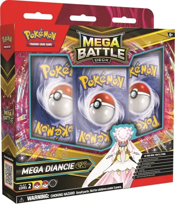 Obrázek produktu pro Pokemon TCG: Mega Battle Deck – Mega Gengar EX / Mega Diancie EX (EN)