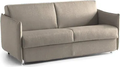 Immagine prodotto di Monleale - Divano Fisso 2 Posti, 160x95x90h cm Grigio Tortora, Sfoderabile  Italy