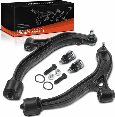 Image de Frankberg 1x Kit de Bras de Suspension Essieu Avant pour Chrysler Voyager Grand Voyager III 2.0L 2.4L 2.5L 3.0L 3.3L 3.8L 1995-2001