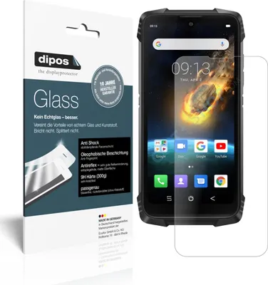 Obrázek produktu pro 2x ochranná fólie pro Blackview BV6900 matná - Anti-Shock 9H fólie dipos Glass plastové sklo
