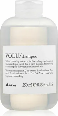 Produktbild von Davines VOLU, 250 ml, Shampoo, Frauen, Dünnes Haar, Alle Farben, Weichmachend, Volumengebend