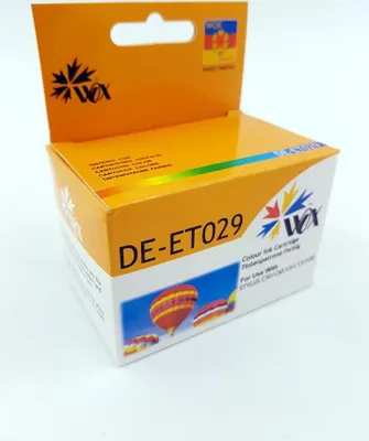 Zdjęcie produktu dla Tusz Wox Trójkolorowy EPSON T029 zamiennik C13T02940110