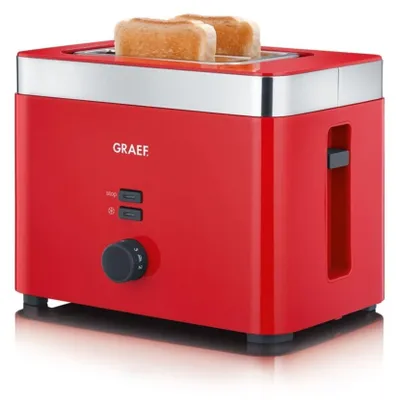 Produktbild von Graef Toaster 2-fach Rot