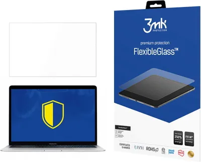 Produktbild von 3mk Display Hybridglas FlexibleGlass für Apple MacBook Air 13,3" M1  0,3mm 7H