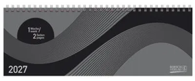 Produktbild von Tischkalender quer Professional Colourlux 2027 schwarz