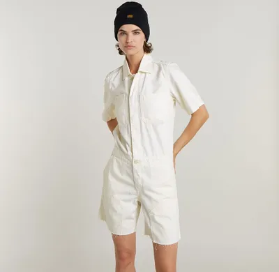Produktbild von G-star Painter Playsuit Beige L Frau Beige L