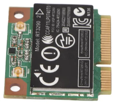 Imagen del producto de Tarjeta de red WiFi de 150 Mbps para HP 655, 650, CQ58, M4, M6, 4445S, DV4, G4, G6, G7. Tarjeta WiFi Mini PCIe de 2.4 GHz con Bluetooth 3.0