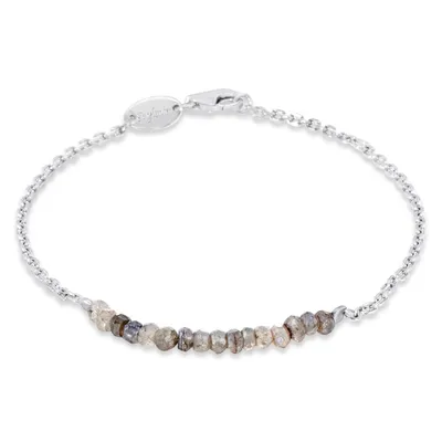 Produktbild von Engelsrufer ERB-18-PLATA-LA Armband Plata Labradorit