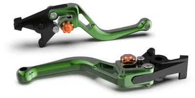 Produktbild von LSL Kupplungshebel BOW L83R, kurz, grün/orange