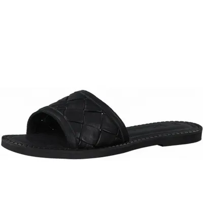 Produktbild von Tamaris Da.-Pantolette Damen flache Pantolette in Schwarz, Größe 36