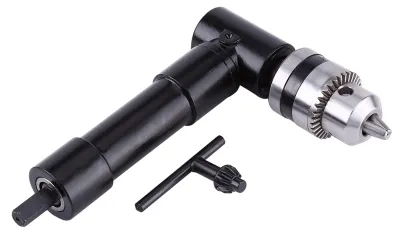 90° Winkelbohradapter mit 8 mm Schaft, 1–10 mm Spannfutter